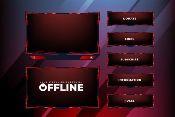 Download Gaming Screen Interface Border Design - Screen Collection