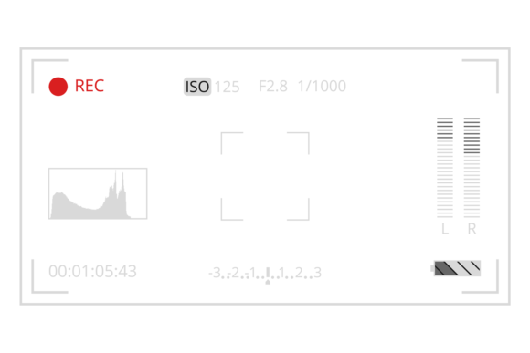 Download Camera Screen Interface Elements. Video - Screen Collection