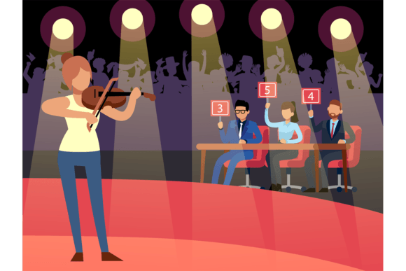 Download Talent Show. Creative Competition. Woman - Creative Collection