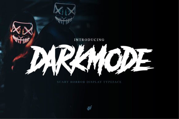 Download Darkmode – Horror Gothic Typeface - Gothic Collection