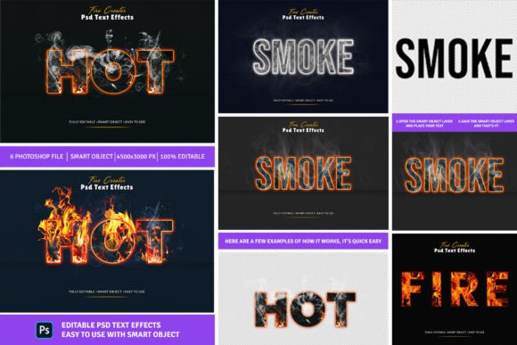 Download Realistic Fire Text Effects Creator - Realistic Collection