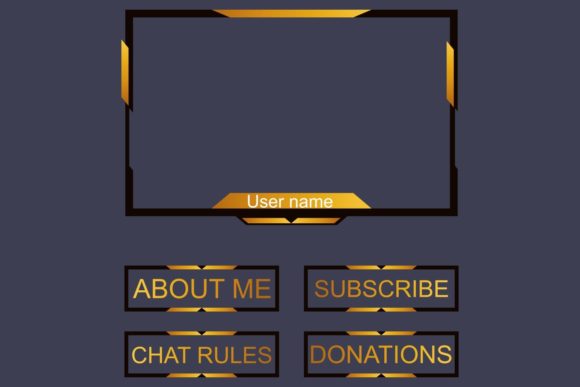 Download Live Gaming Overlay Panel - Live gaming Collection