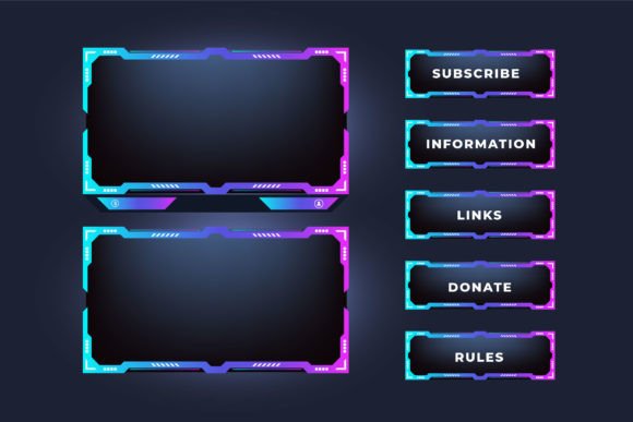 Download Futuristic Broadcast Screen Panel Vector - Screen Collection