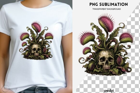 Download Gothic Venus Flytrap Png Design - Gothic Collection