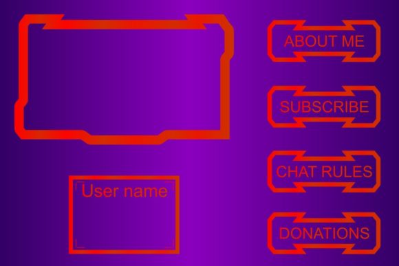 Download Live Gaming Overlay Panel - Live gaming Collection