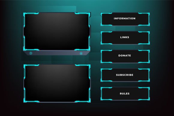 Download Broadcast Screen Interface Border Vector - Screen Collection