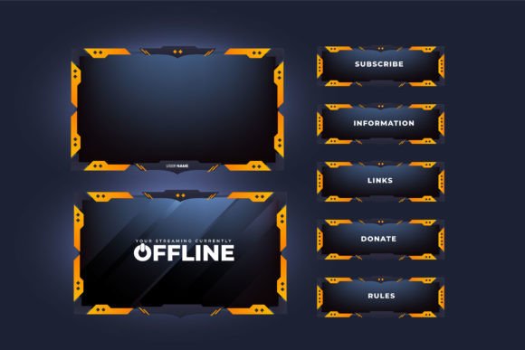 Download Live Streaming Overlay Screen Panel - Screen Collection