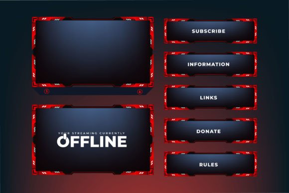 Download Online Gaming Broadcast Screen Panel - Screen Collection